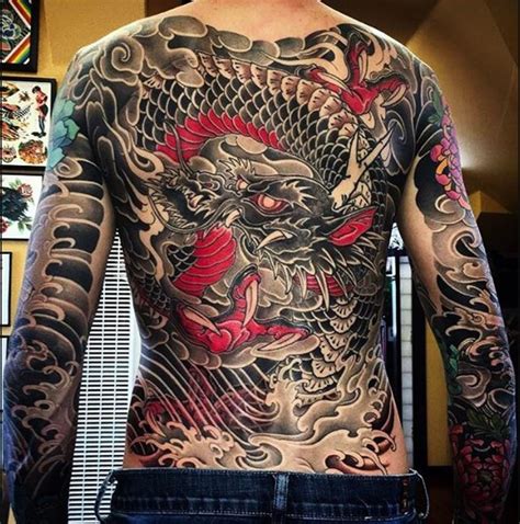 tatuajes yakuza espalda|15 Yakuza Tattoos And Its Meanings